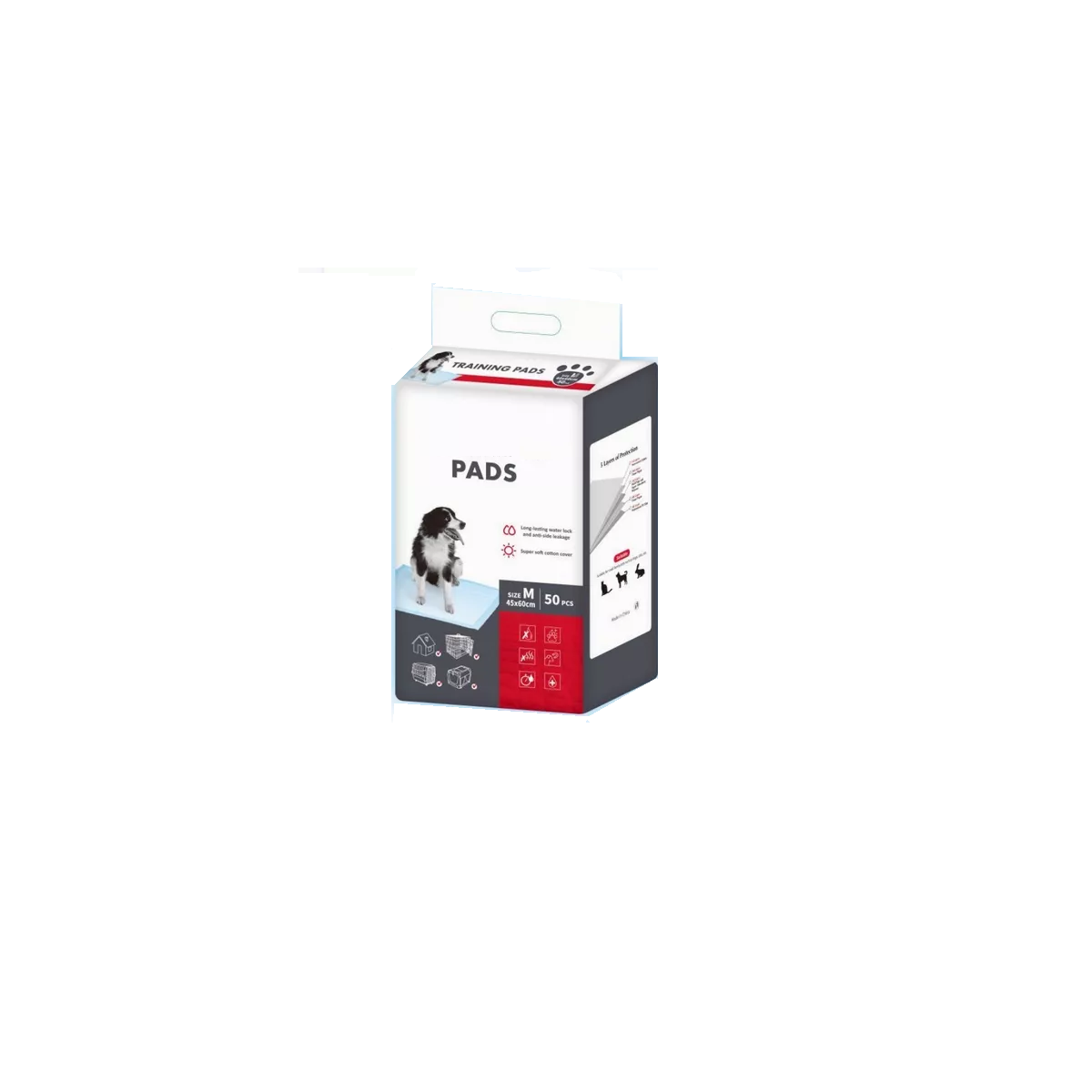 Paquete Tapetes Entrenadores Para Perros Gatos Mascotas 50 Pzas. Eo Safe Imports Esi-9827 Multicolor