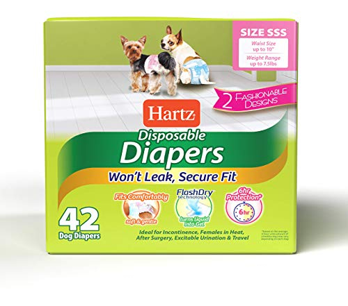 Foto 2 pulgar | Pañales Desechables Para Perros Hartz Sss Con Gel Flashdry, 42 Unidades - Venta Internacional.