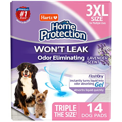 Foto 2 pulgar | Almohadillas Para Perros Hartz Home Protection Que Eliminan El Olor A Lavanda - Venta Internacional.