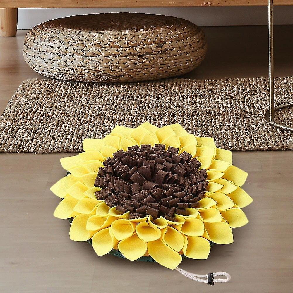 Almohadilla De Entrenamiento Para Cachorros Con Forma De Girasol Huoguo Para Perros - Venta Internacional.