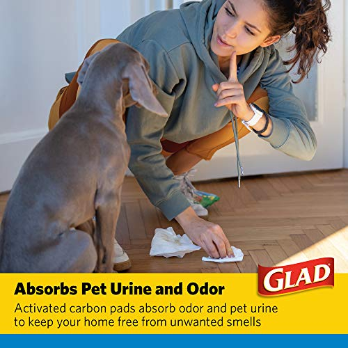 Foto 7 | Almohadillas De Adiestramiento Para Cachorros Glad For Pets, Color Negro, 150 Unidades - Venta Internacional.