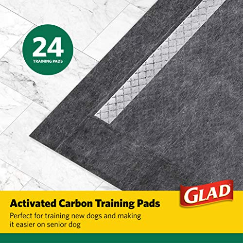 Foto 4 pulgar | Almohadillas De Entrenamiento Glad For Pets De Carbón Activado, 24 Unidades - Venta Internacional.