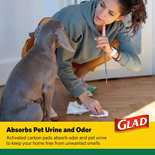 Foto 7 | Almohadillas De Entrenamiento Glad For Pets De Carbón Activado, 24 Unidades - Venta Internacional.