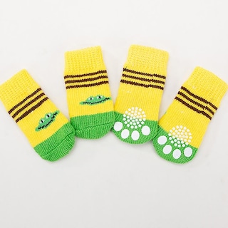 Foto 3 | Calcetines Huoguo Para Gatos Y Perros Pet Supplies, Antideslizantes, Estampado De Dibujos Animados - Venta Internaciona