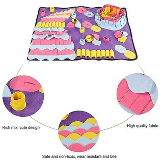 Foto 3 | Manta De Adiestramiento Para Perros Snuffle Mat Huoguo, 70 X 50 Cm - Venta Internacional.