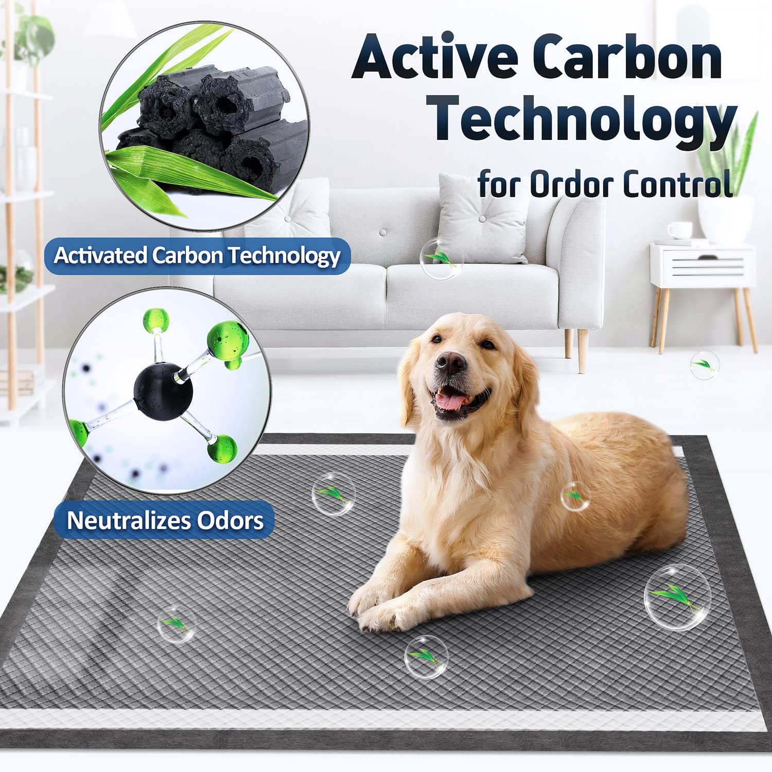 Foto 4 | Almohadilla De Entrenamiento Para Mascotas Gimars Upgrade Odor-control, Tamaño Xxl - Venta Internacional.
