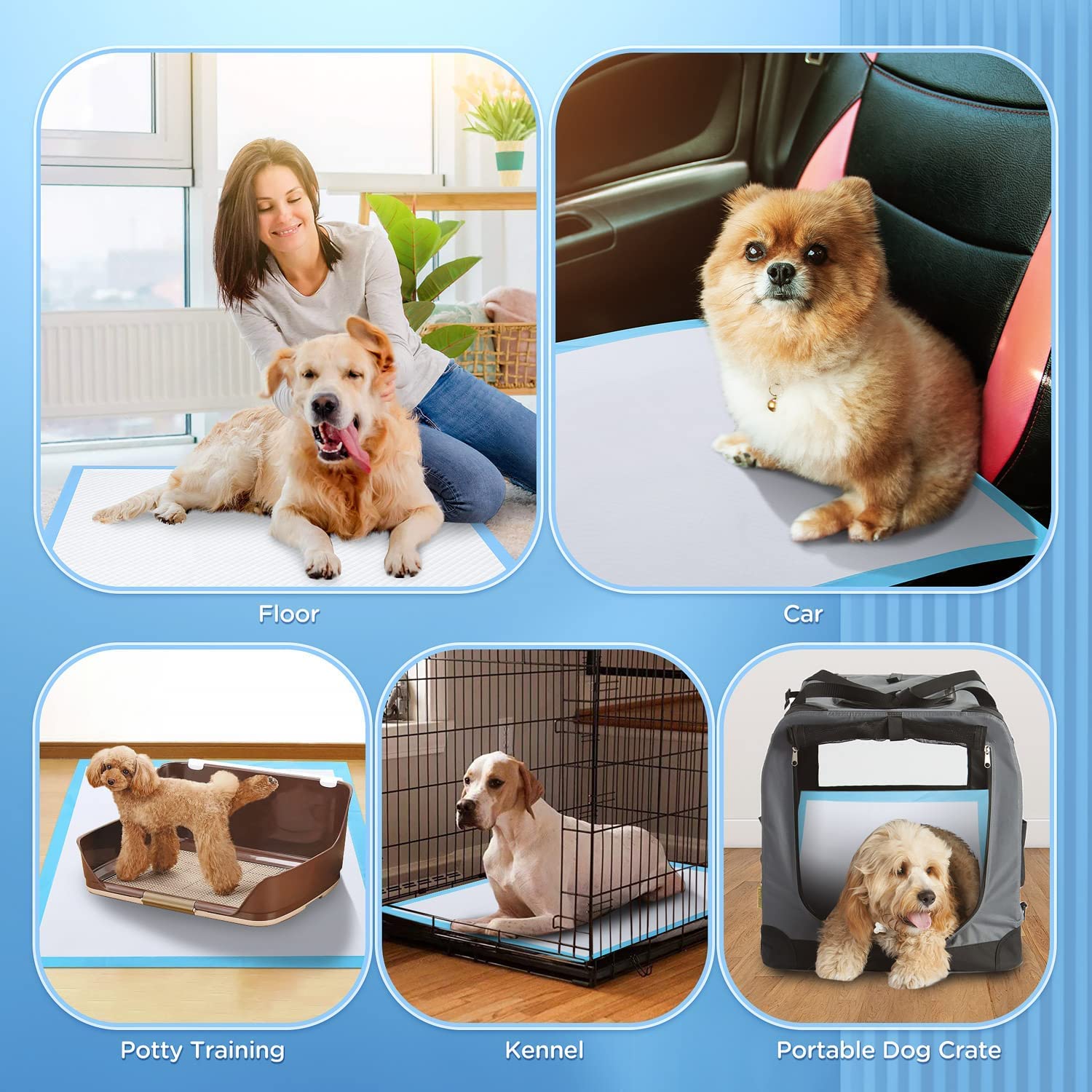 Foto 7 pulgar | Almohadilla Para Perros Gimars 4xl, Gruesa, Muy Absorbente, 30 Unidades - Venta Internacional.