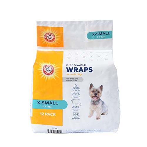 Dog Wraps Arm & Hammer Para Mascotas, Macho, X-small, Paquete De 12 - Venta Internacional.