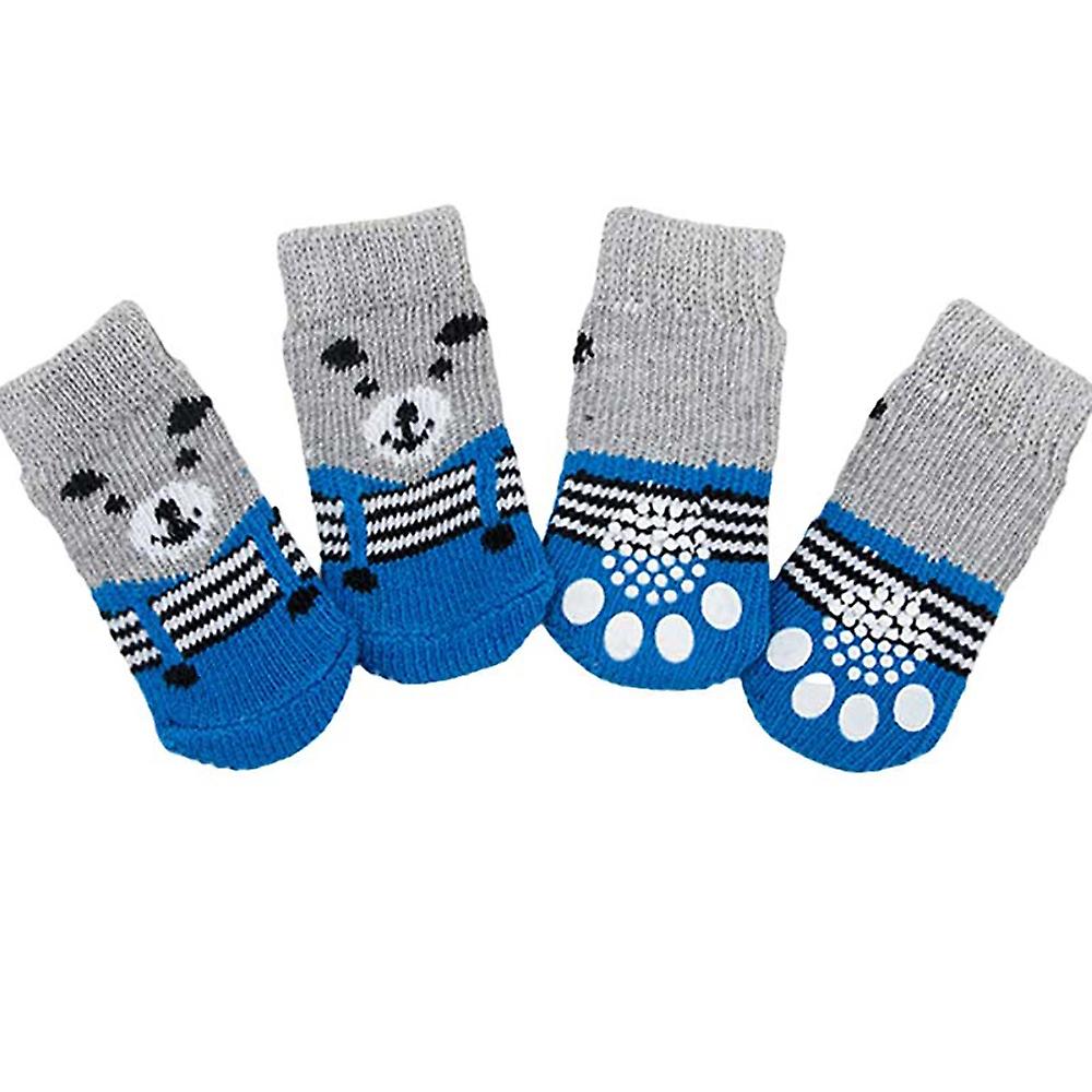 Foto 6 pulgar | Calcetines Huoguo Para Gatos Y Perros Pet Supplies, Antideslizantes, Estampado De Dibujos Animados - Venta Internaciona