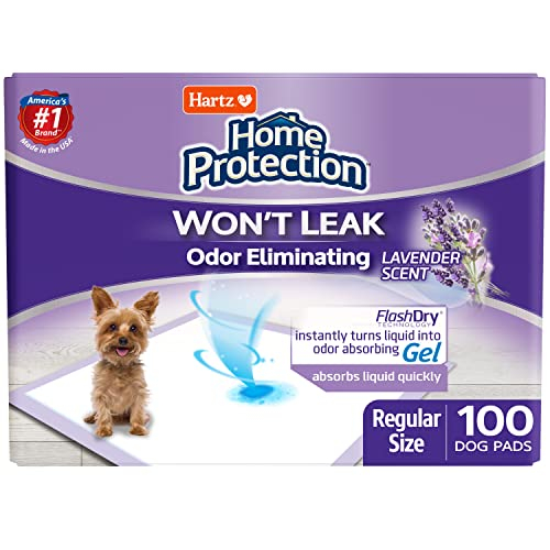 Foto 1 | Almohadillas Para Perros Hartz Home Protection Que Eliminan Olores, 100 Unidades - Venta Internacional.