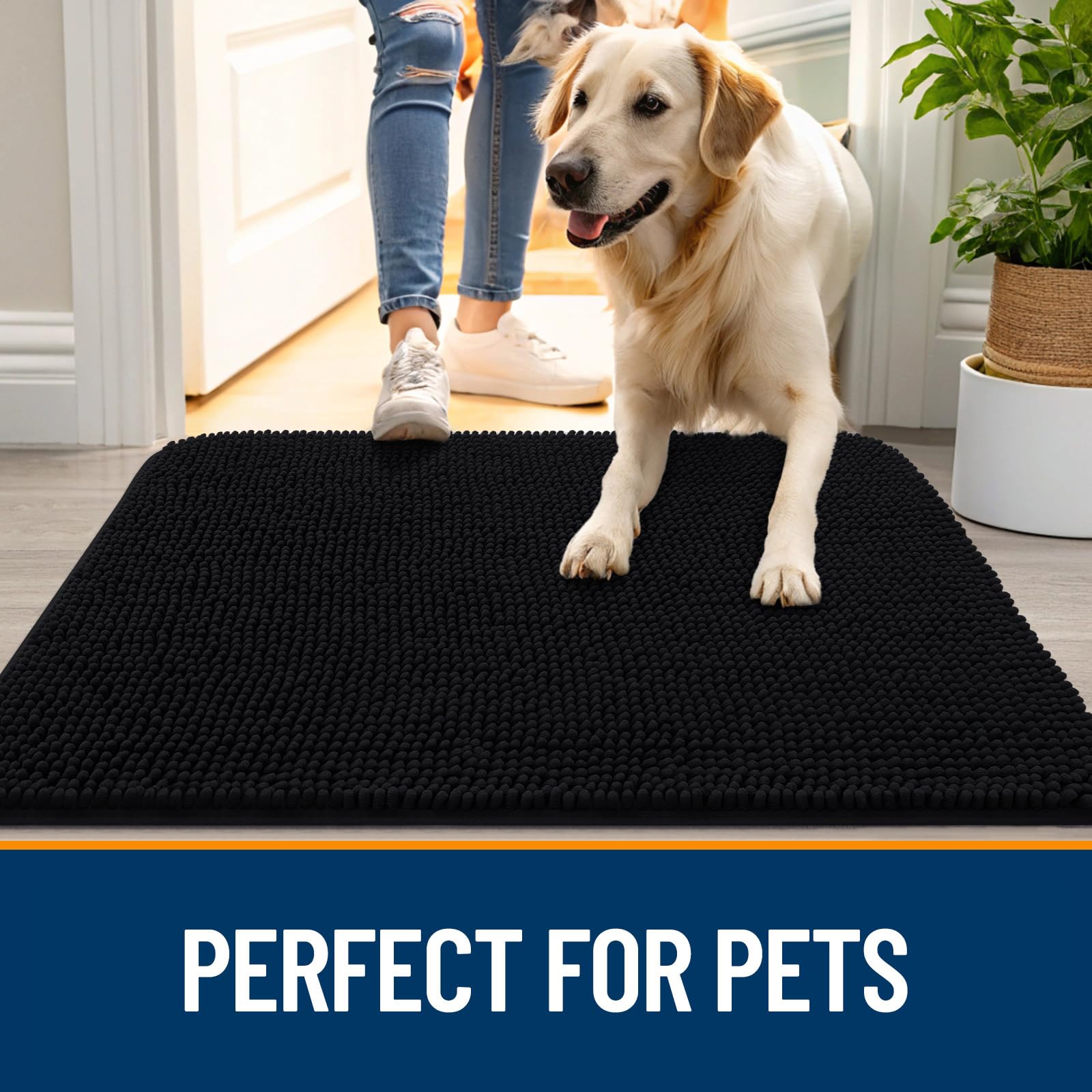 Foto 7 pulgar | Felpudo Para Perros Olanly, Absorbente, Antideslizante, Lavable, 120 X 43 Cm - Venta Internacional.