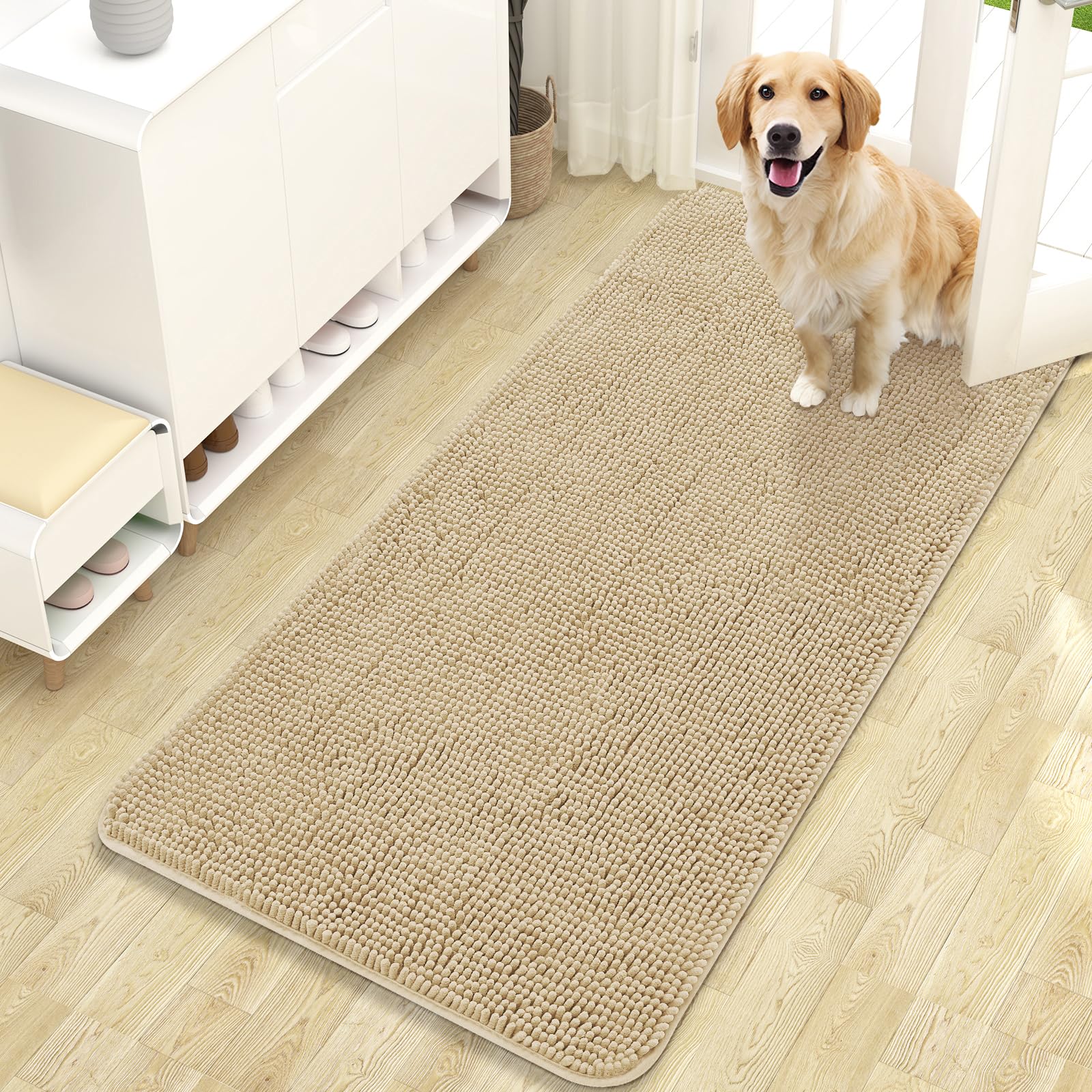 Foto 2 pulgar | Felpudo Para Perros Olanly, Absorbente, Antideslizante, Lavable, 120 X 43 Cm - Venta Internacional.
