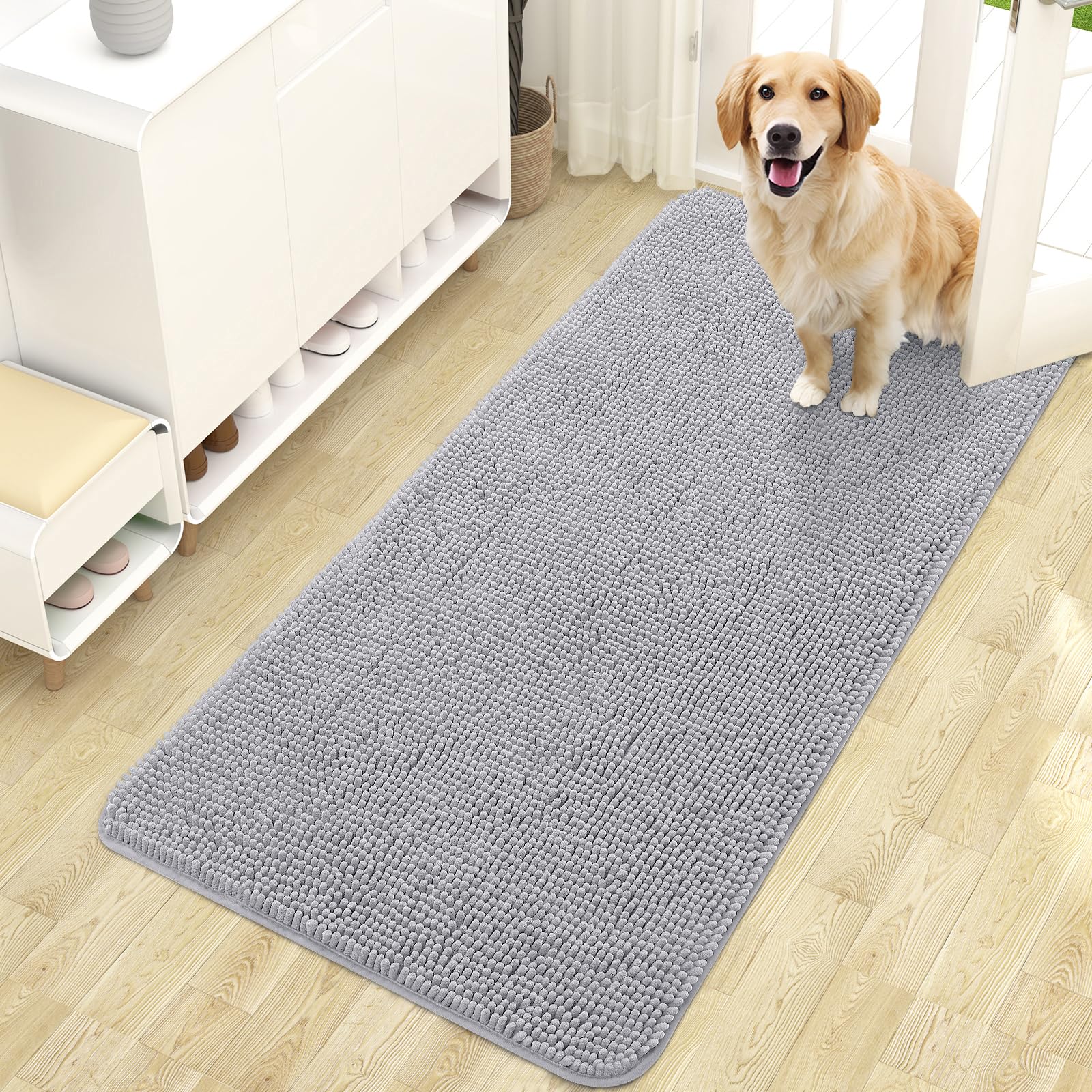 Foto 2 pulgar | Felpudo Para Perros Olanly, Absorbente, Antideslizante, Lavable, 44 X 24 Cm - Venta Internacional.