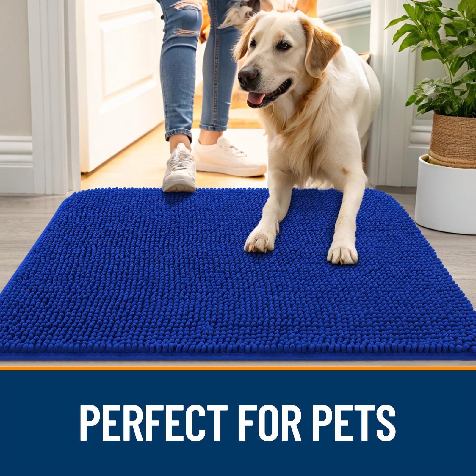 Foto 7 pulgar | Felpudo Para Perros Olanly, Absorbente, Antideslizante, Lavable, 120 X 50 Cm - Venta Internacional.