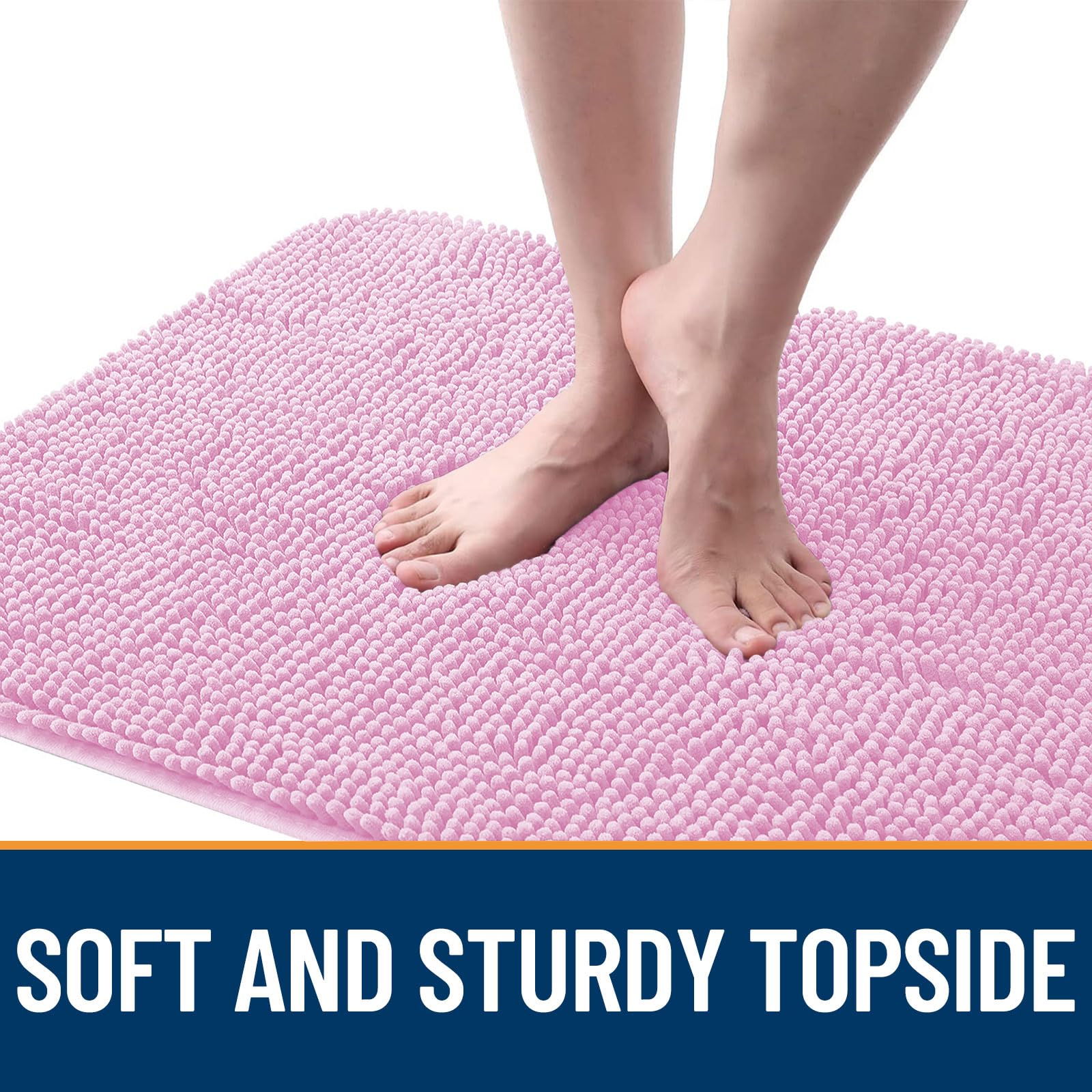 Foto 4 | Felpudo Para Perros Olanly, Absorbente, Antideslizante, Lavable, 120 X 50 Cm, Rosa - Venta Internacional.