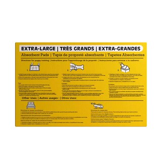 Foto 2 | Tapetes Absorbentes Para Perros Kirkland Xg 100pz
