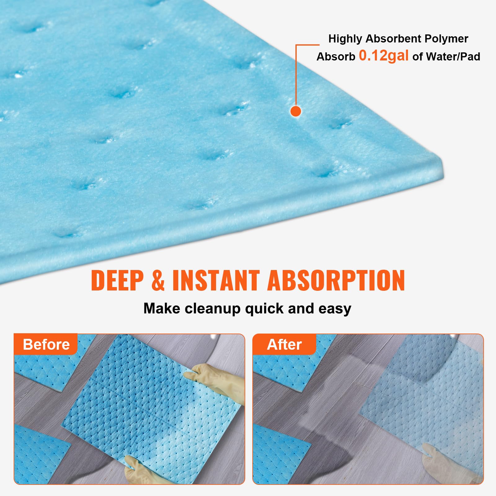 Foto 4 pulgar | Almohadillas Absorbentes De Agua Vevor, 30 Unidades, 19 X 15 Cm, Para Perros, Capacidad De 6 Litros - Venta Internacio