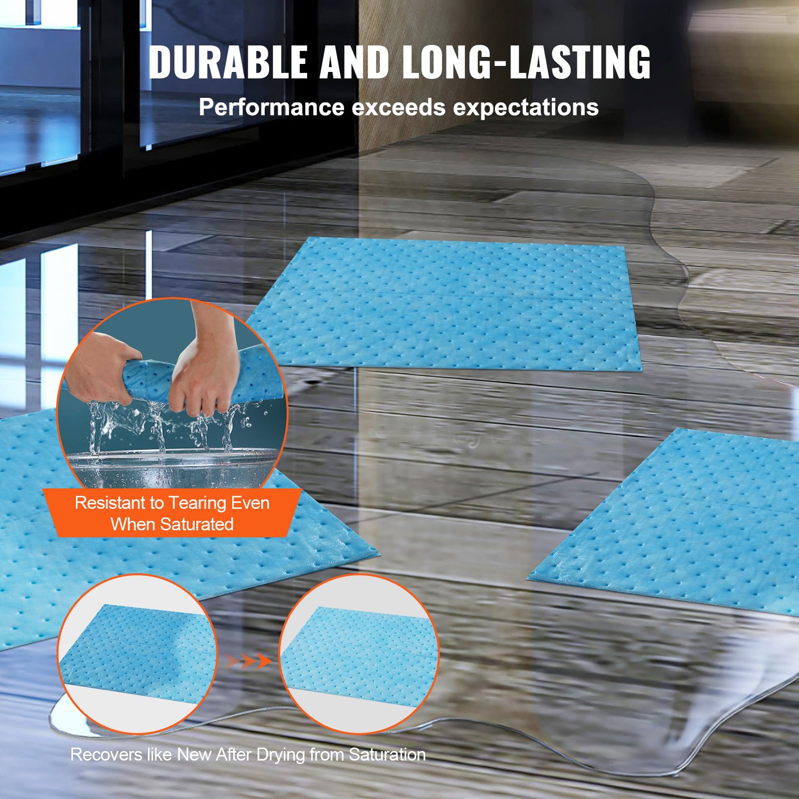 Foto 6 pulgar | Almohadillas Absorbentes De Agua Vevor, 30 Unidades, 19 X 15 Cm, Para Perros, Capacidad De 6 Litros - Venta Internacio