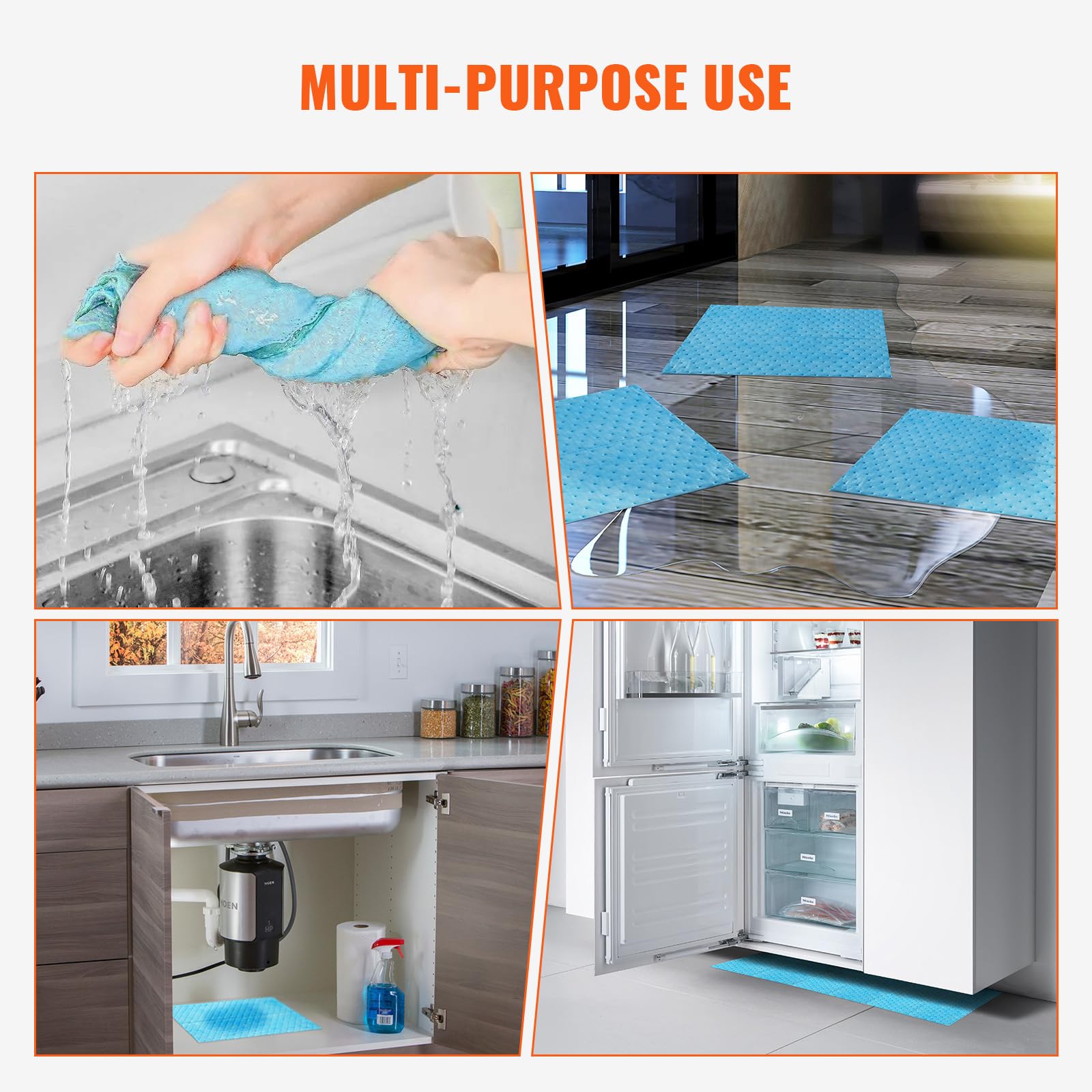 Foto 7 pulgar | Almohadillas Absorbentes De Agua Vevor, 30 Unidades, 19 X 15 Cm, Para Perros, Capacidad De 6 Litros - Venta Internacio