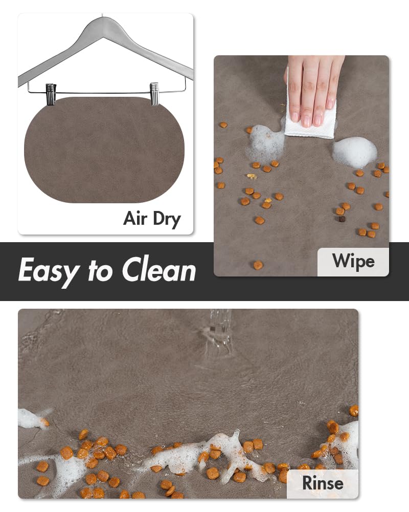 Foto 5 pulgar | Alfombrilla Absorbente Antifugas Montvoo Para Comida Y Agua Para Mascotas - Venta Internacional.