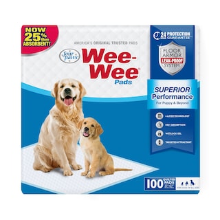 Foto 1 | Almohadillas Para Orinar Four Paws Wee-wee De Rendimiento Superior, 100 Unidades - Venta Internacional.