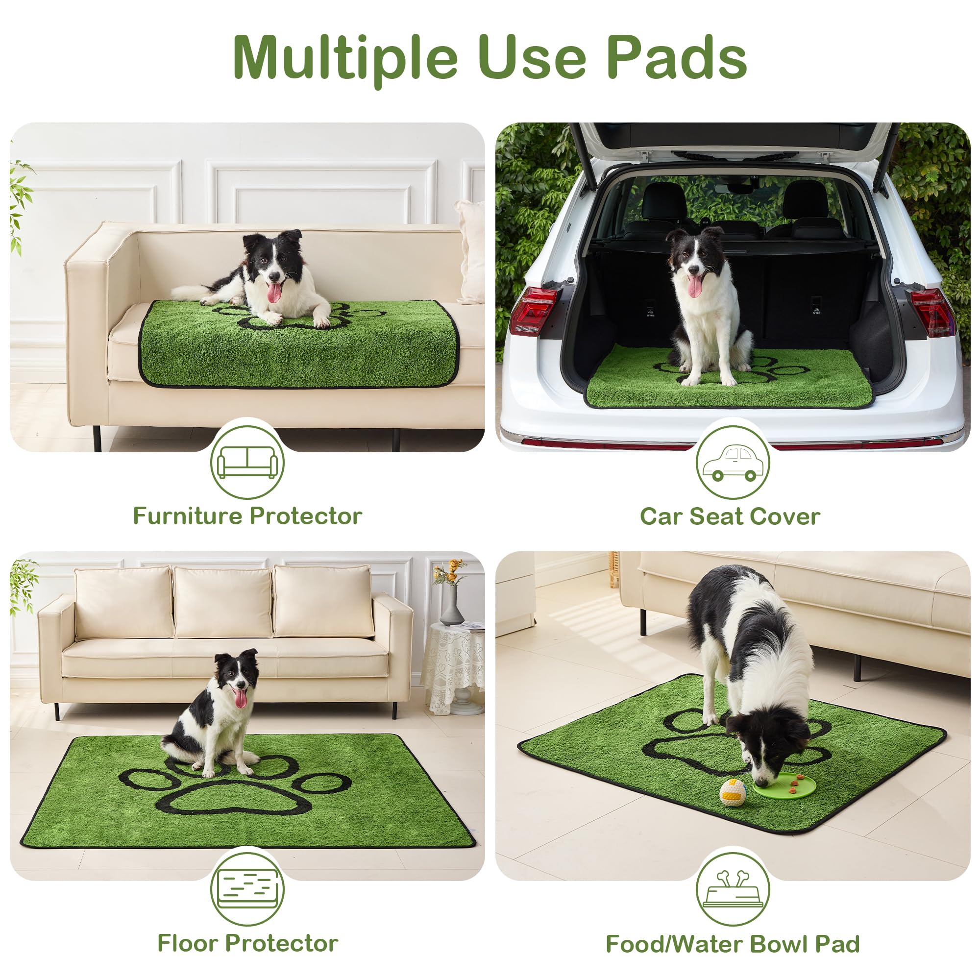 Foto 7 pulgar | Almohadillas De Adiestramiento Reutilizables Para Perros, Lavables, 2 Unidades - Venta Internacional.