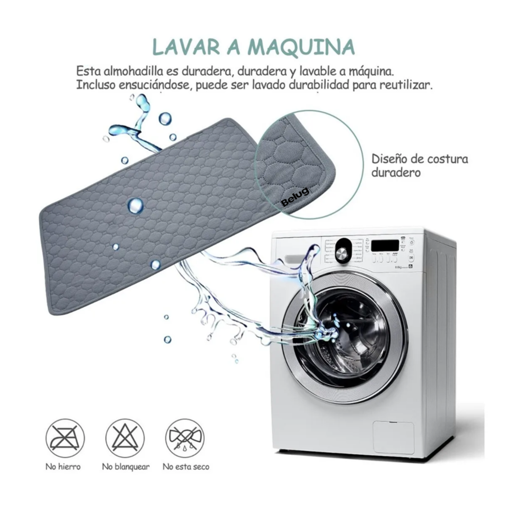 Foto 5 pulgar | Pañales Tapete Entrenador Para Perro Almohadillas Belug, Gris