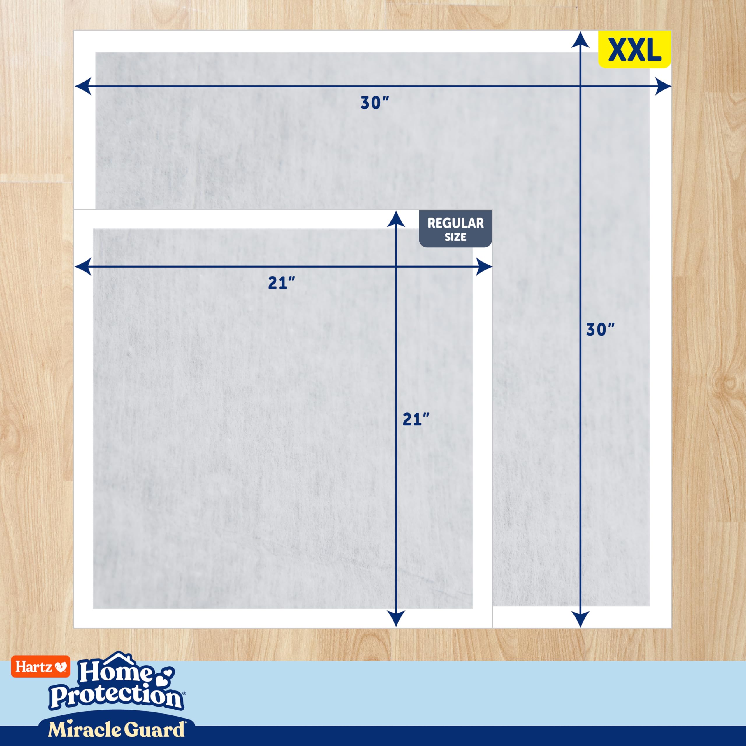 Foto 7 | Almohadillas Para Perros Hartz Home Protection Miracle Guard Xxl  20 Unidades - Venta Internacional.