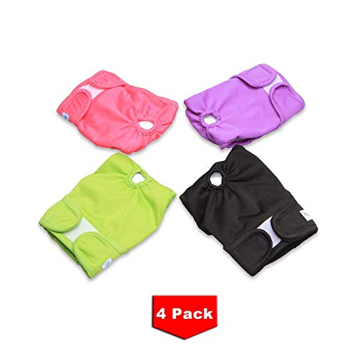 Foto 3 pulgar | Pañales Para Perros Teamoy, Lavables, Reutilizables, Superabsorbentes, Xs (4 Unidades) - Venta Internacional.