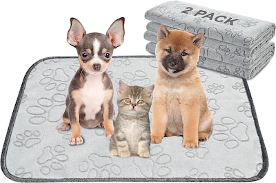 Foto 1 | Almohadillas Reutilizables Para Cachorros, Paquete De 2, Lavables Para Perros De 18 X 24 Pulgadas - Venta Internacional.