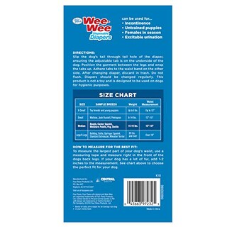 Foto 6 | Pañales Desechables Para Perros Four Paws Wee-wee, 12 Unidades, Medianos - Venta Internacional.