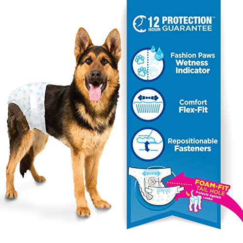 Foto 3 pulgar | Pañales Desechables Para Perros Four Paws Wee-wee, 12 Unidades, L/xl - Venta Internacional.