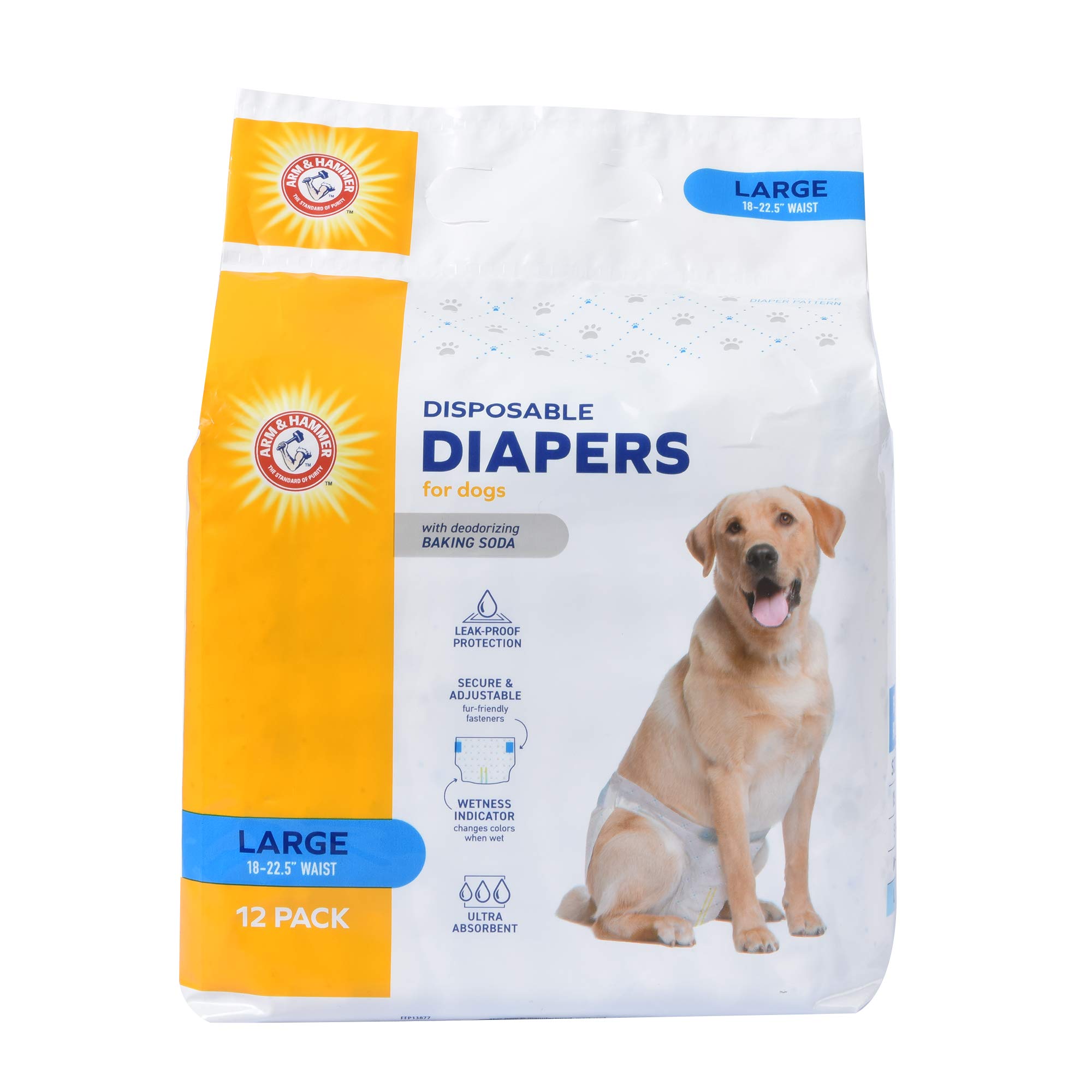 Foto 2 pulgar | Pañales Para Perros Con Brazo Y Martillo Para Mascotas, Tamaño Grande, 12 Unidades - Venta Internacional.