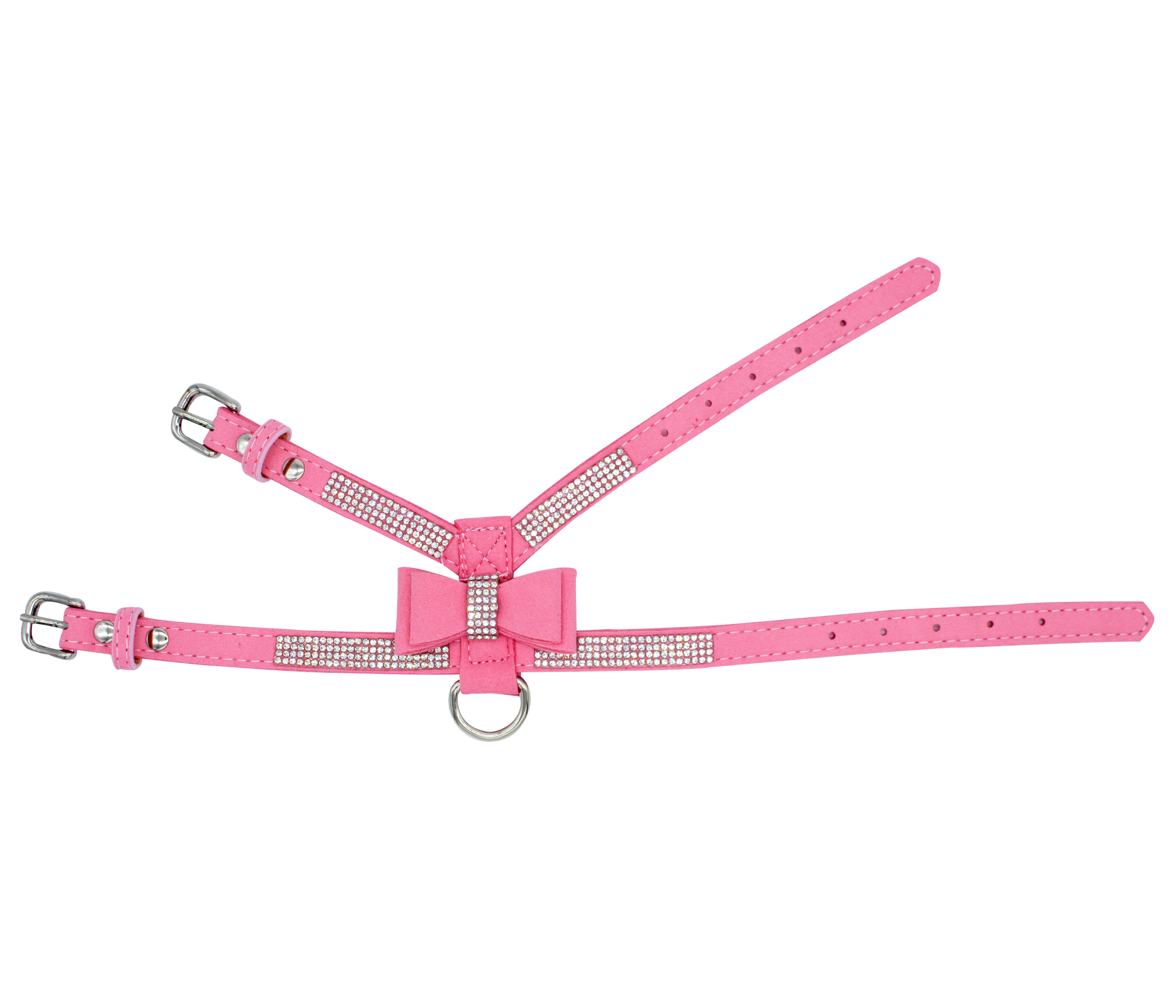 Foto 4 pulgar | Arnés con Moño para Mascotas Pet's Life PP63 color Rosa Chico