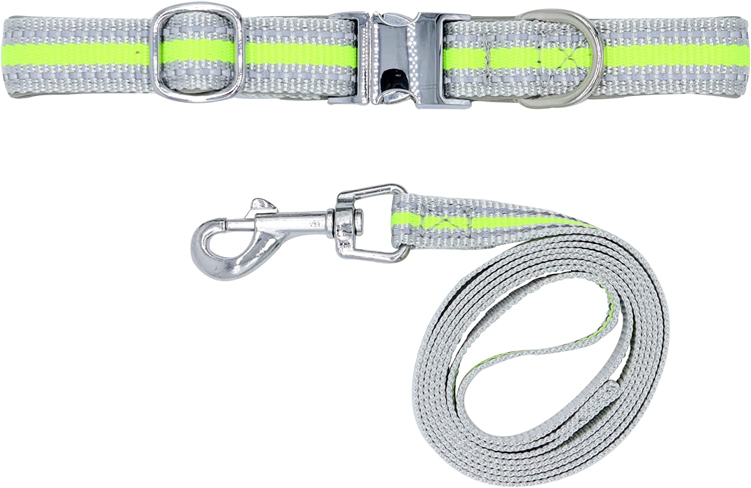 Foto 4 pulgar | A Pets Life Set De Collar Y Correa Reflejante Y Arnés Tipo T Para Perros (chico)