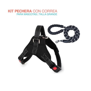 Foto 1 | Pechera Poli Pets con Correa Talla L 62 cm