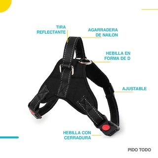 Foto 4 | Pechera Poli Pets con Correa Talla L 62 cm