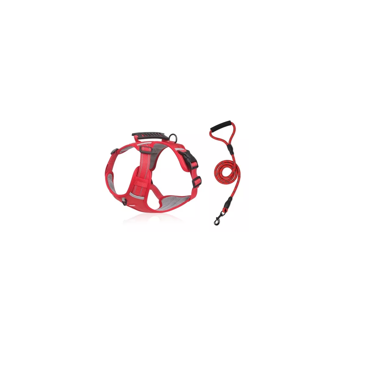 Pechera Arnés de Seguridad para Perro Grande Eo Safe Imports ESI-9902 Roja