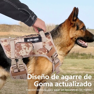 Foto 4 | Pechera Arnés de Seguridad para Perro Camuflaje G Eo Safe Imports Esi-11568 Marrón