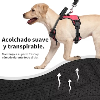 Foto 2 | Pechera Arnés para Perro Regulable con Bandas Reflectivas Xl Eo Safe Imports Esi-11564 Rosa