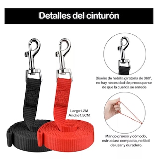 Foto 3 | Set 2 Pechera Arnés Y Correa Para Perros Y Gatos Eo Safe Imports Esi-12198 Multicolor