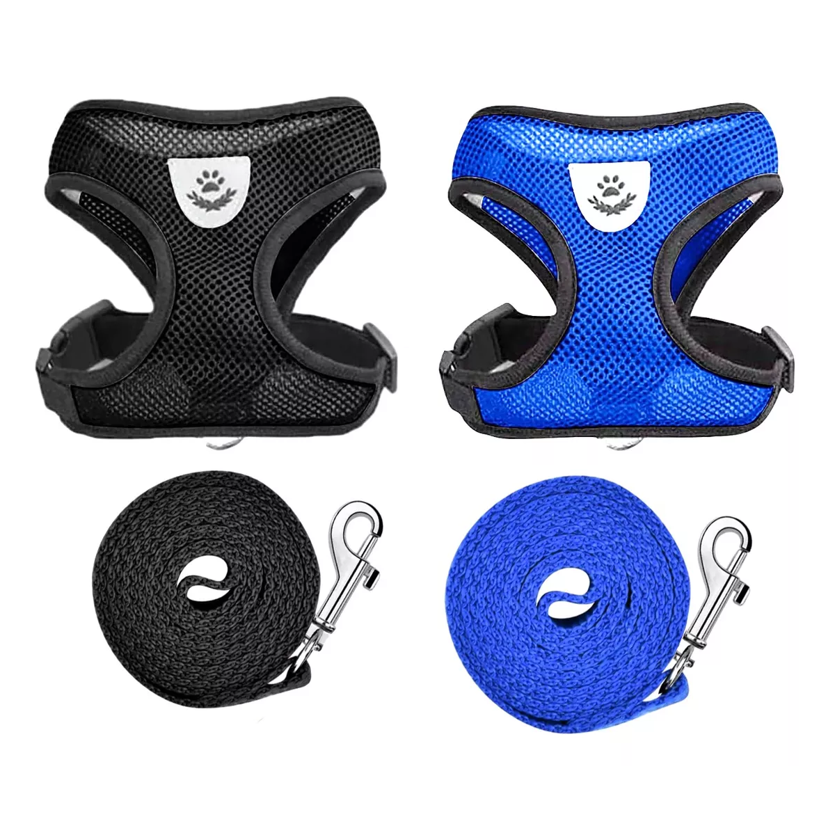 Foto 2 pulgar | Set 2 Pechera  Arnés Y Correa Para Perros Y Gatos Eo Safe Imports Esi-12199 Multicolor