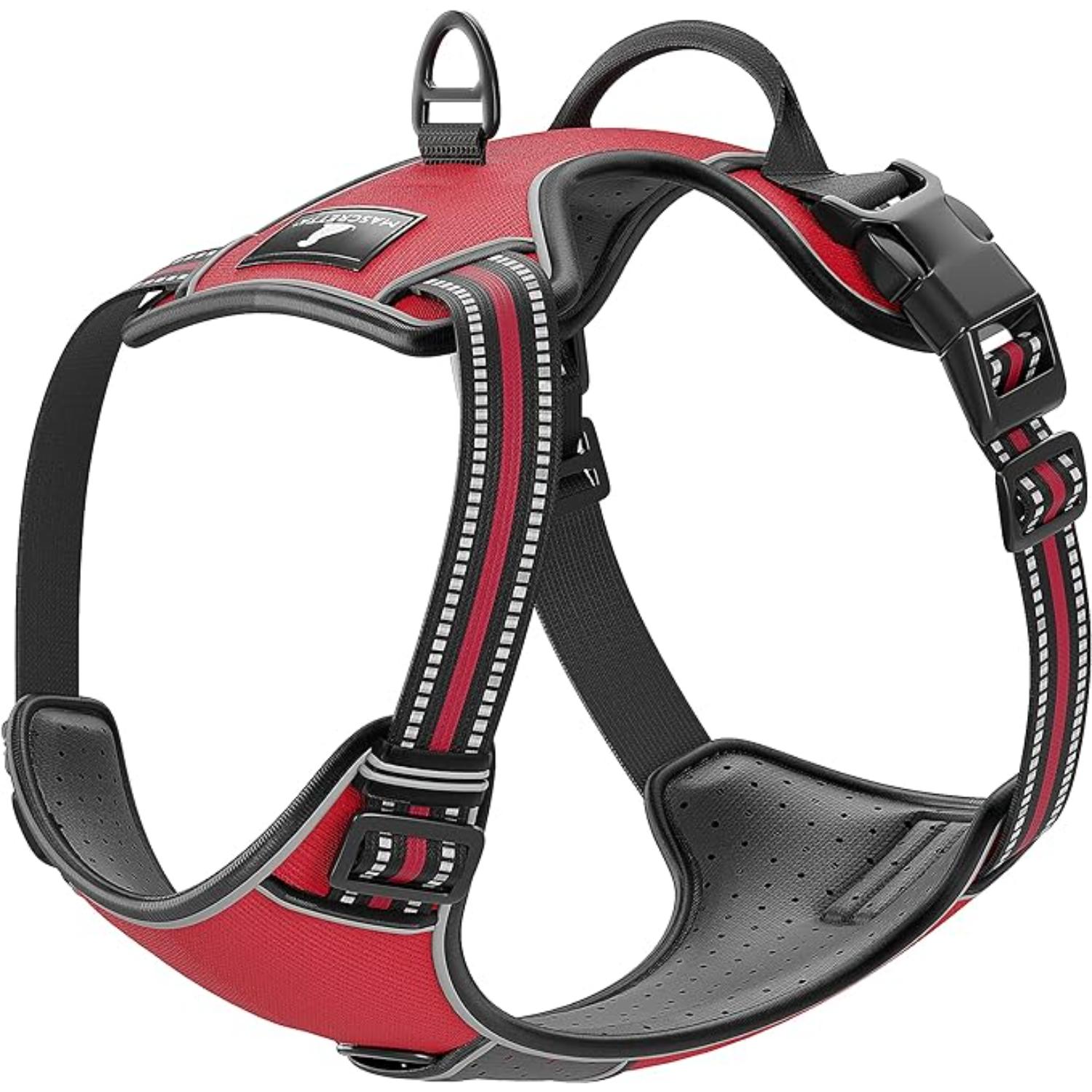 Arnés Antitirones Rojo Xs Mascretta para Perro