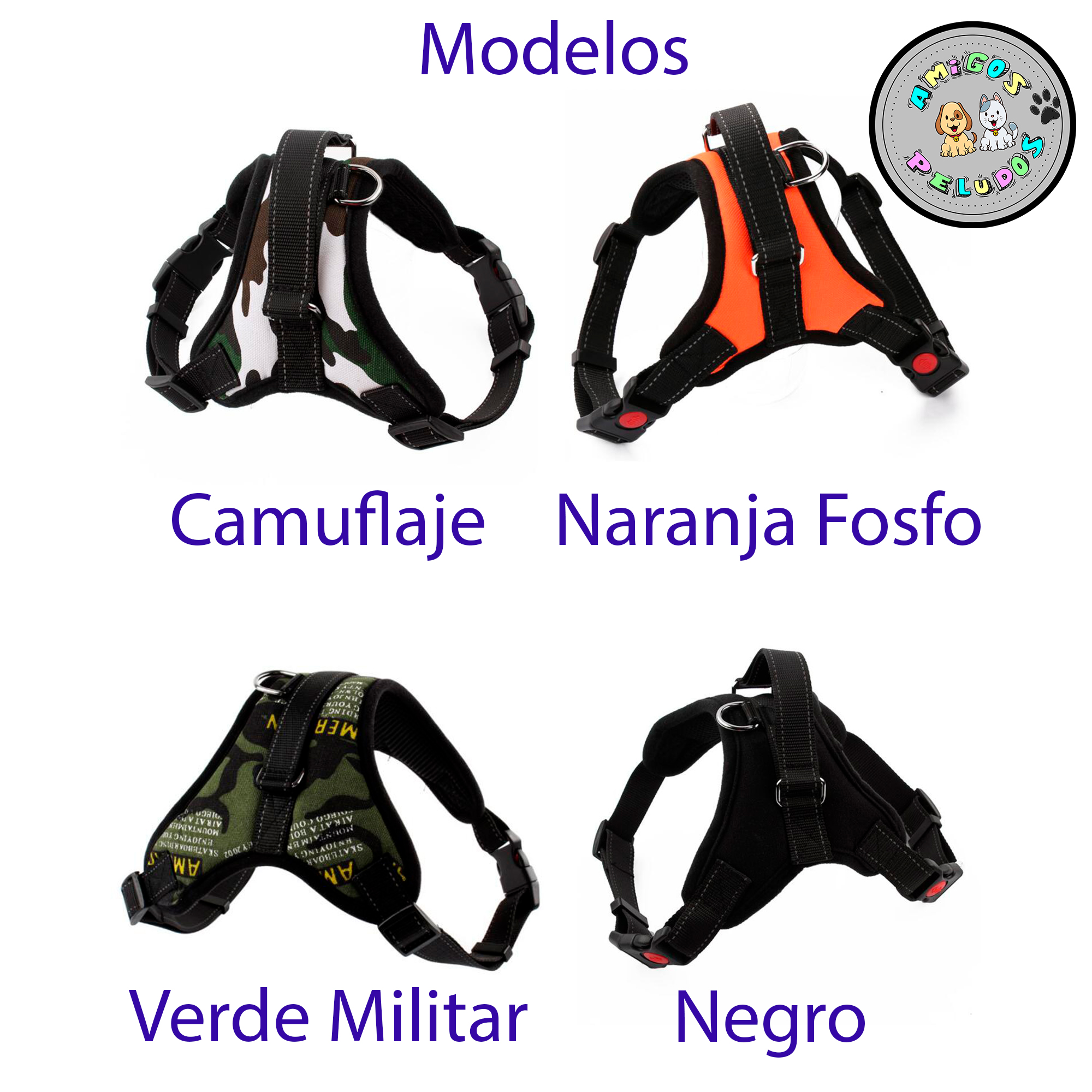 Foto 6 pulgar | Pechera Amigos Peludos con Arnés de Seguridad