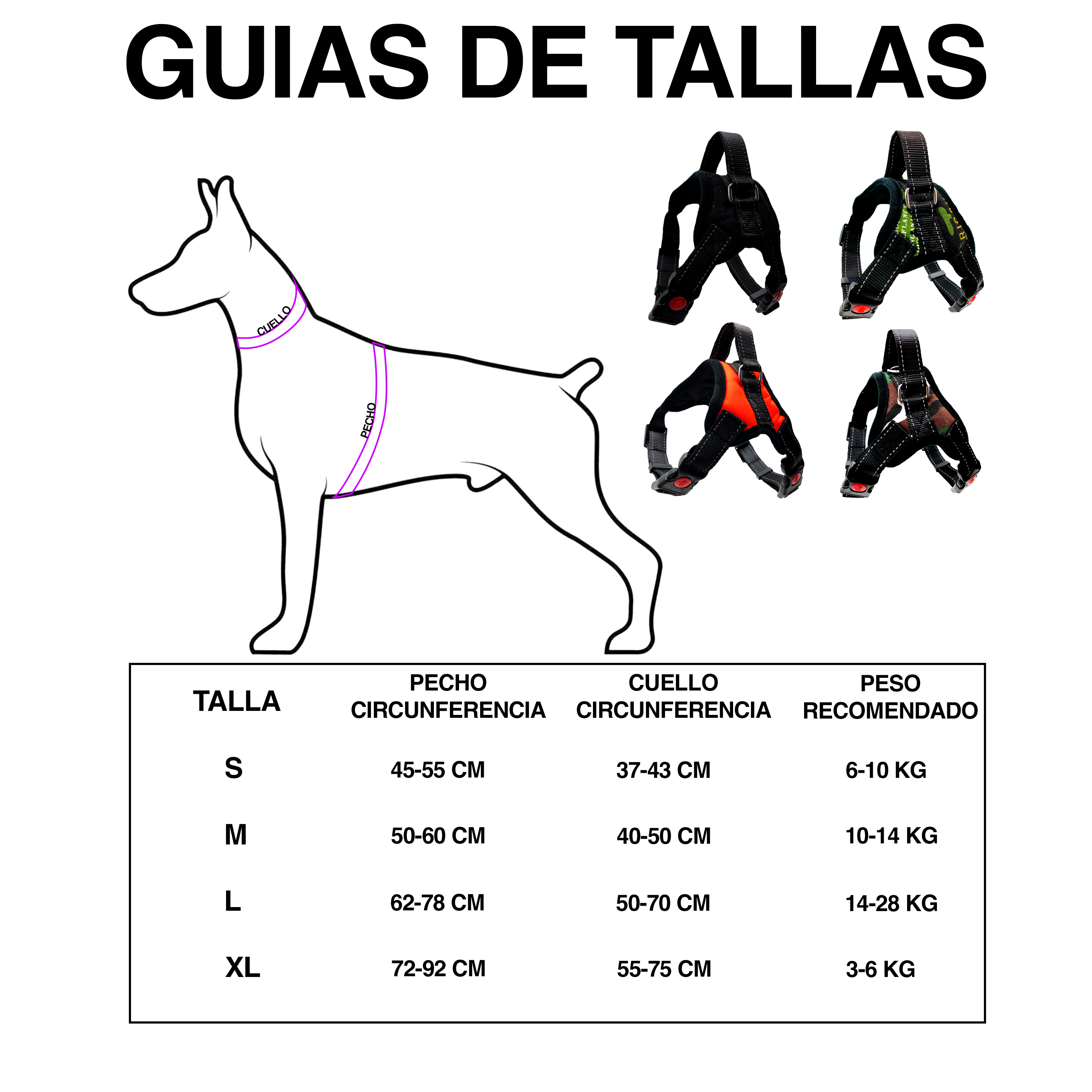 Foto 7 pulgar | Pechera Amigos Peludos con Arnés de Seguridad