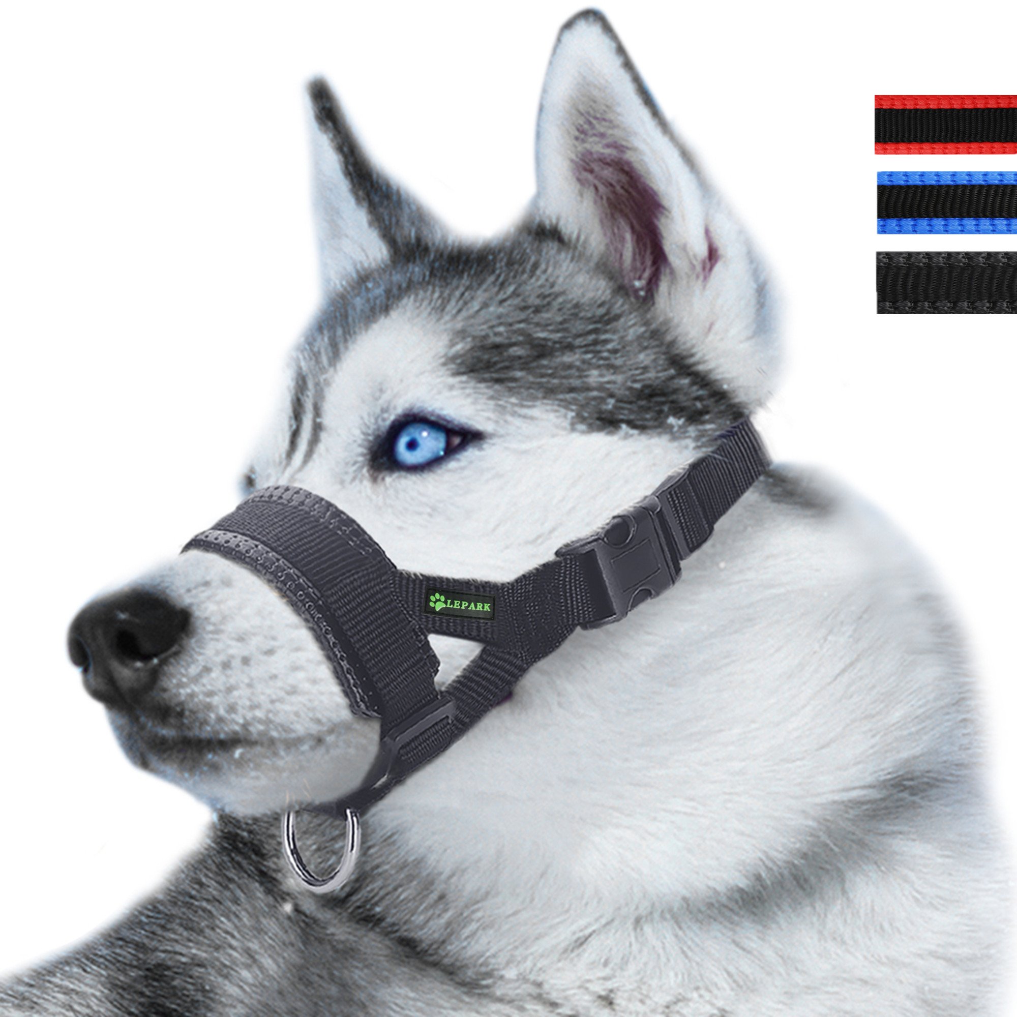 Bozal Lepark De Nailon Para Perros Pequeños, Medianos, Grandes Y Extragrandes - Venta Internacional.