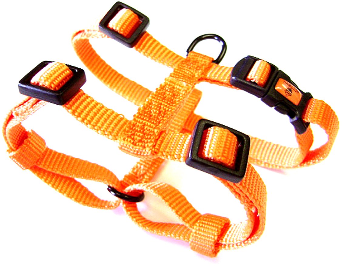 Arnés Para Perros Hamilton Adjustable Comfort De Nailon Mango Naranja - Venta Internacional.
