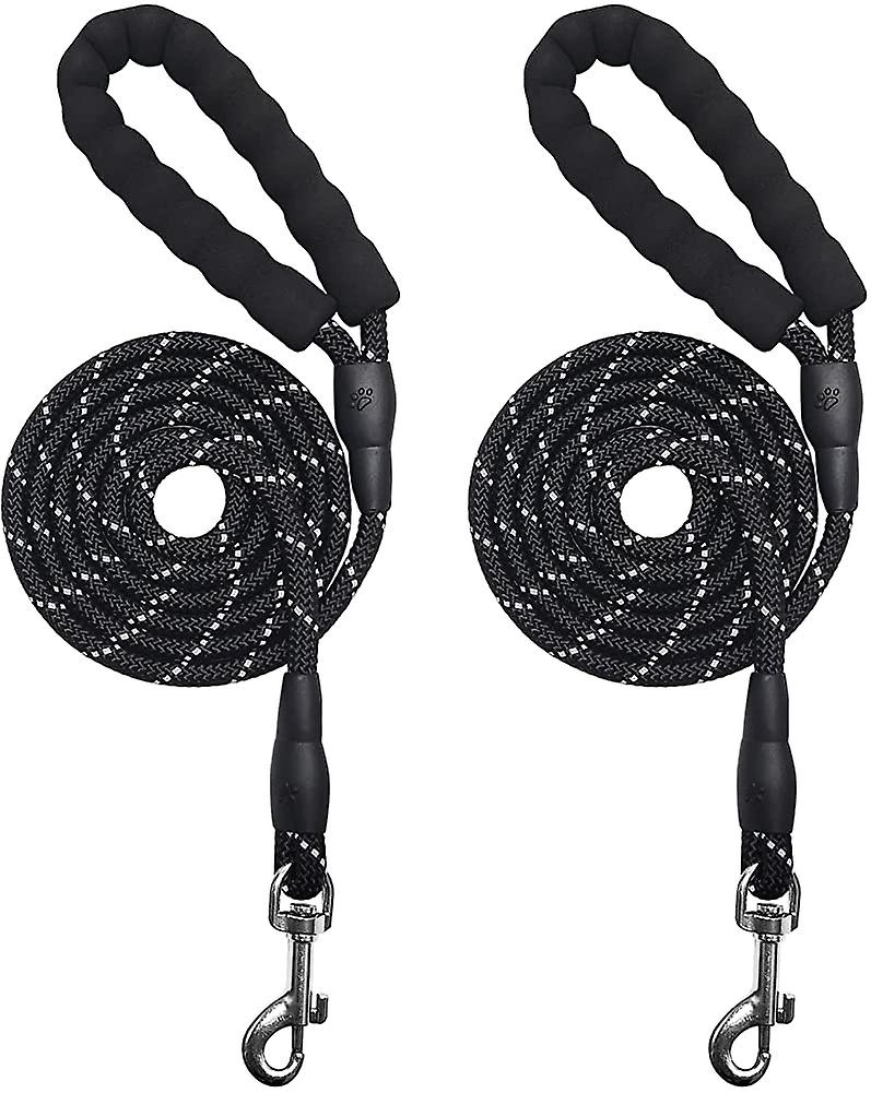 Foto 6 pulgar | Cuerda De Correa Para Perros De 1,5 M, Paquete De 2 Con Asa Acolchada Para Pequeños Y Medianos - Venta Internacional.