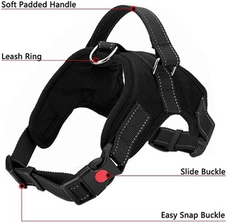 Foto 2 | Chaleco Para Perros Huoguo, Sin Tirones, Transpirable Y Ajustable, Para Mascotas - Venta Internacional.