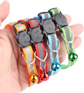 Foto 3 | Juego De Collares Para Gatos Jieyou Reflectantes Y Ajustables, 12 Piezas - Venta Internacional.